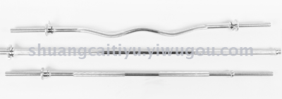 High quality durable silver professional barbell bar