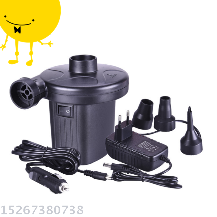 汽车用品家车两用电动车载充气泵微型充气抽气电泵 打气泵批发
