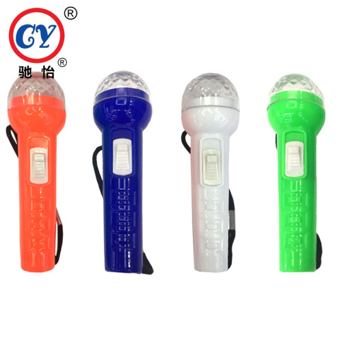 outdoor strong light lighting flashlight handheld hiking microphone flashlight daily carrying lanyard flashlight