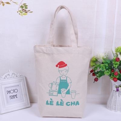 Canvas bags of cotton cloth advertising bag shopping bags of polyester cotton bags single shoulder bag.