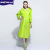 Thickened EVA non-disposable adult raincoat travel outdoor fluorescent green long coat raincoat factory