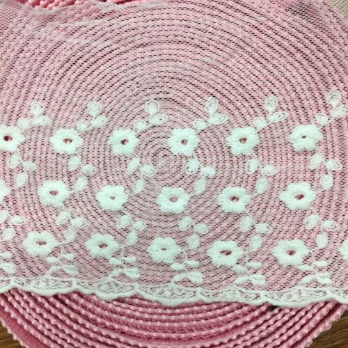 embroidery lace， clothing accessories.