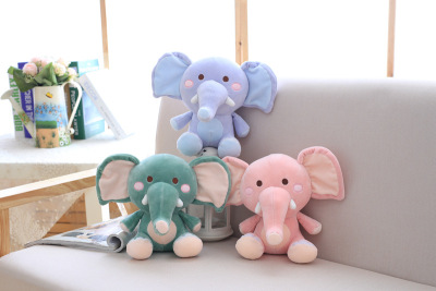 Factory Direct Selling Plush Cute Mini Elephant Stuffed Toy For Christmas Gift