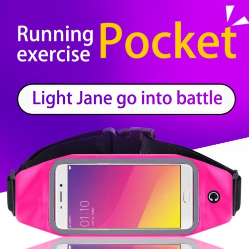 outdoor sports waist bag apple android touch screen mobile phone waist bag multifunctional cycling running mountaineering bag