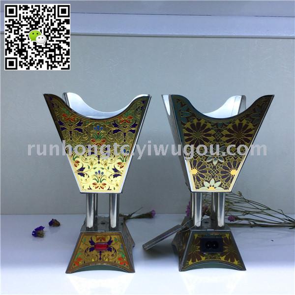 2018热销新款 阿拉伯合金插电熏香炉 家居摆设工艺品