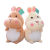 Cute design funny character popular super soft and comfortable handfeel Hamster plush toy