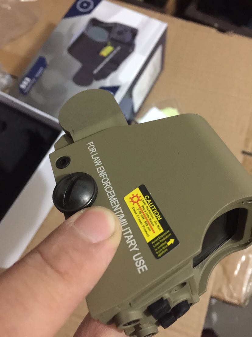 全息瞄553沙色553全息瞄准镜狙击镜瞄准器红绿光_苏州