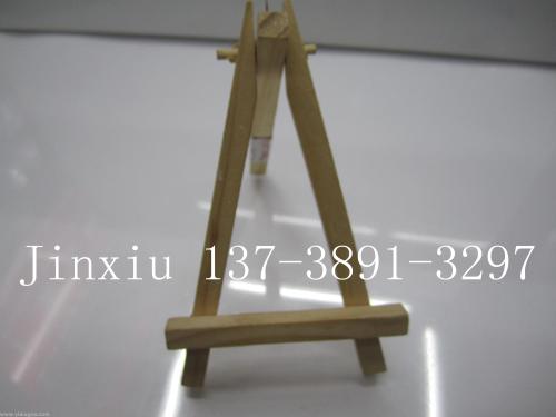 Wooden Easel Tripod Mini Mobile Phone Stand， Pine Multifunctional Children‘s Easel， Business Card Holder Mobile Phone Stand