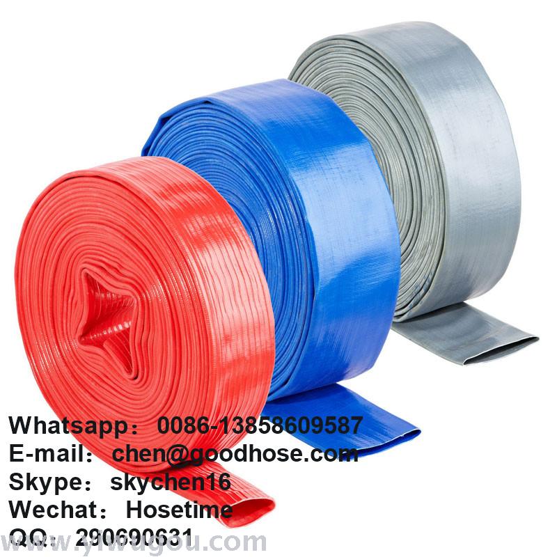 PVC Layflat Water Discharge Hose For Irrigation System