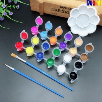 儿童丙烯颜料 绘画陶瓷 石膏 风筝 雨伞专用颜料
