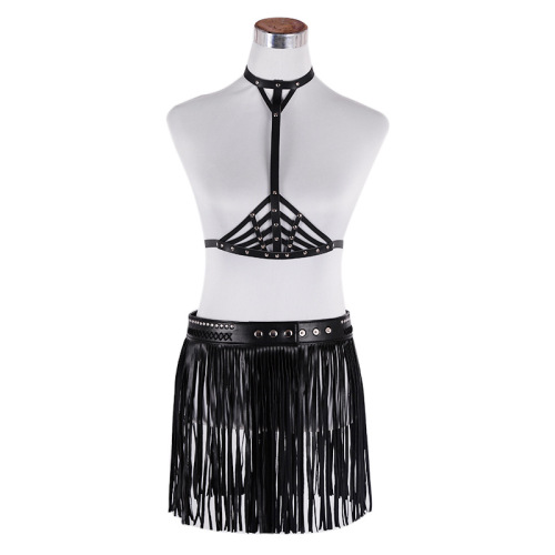 dress top adjustable skirt pu set package aliexpress tassel genuine clothing accessories ornament belt