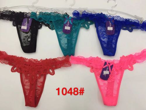 Ladies sexy Temptation Thong Triangle Underwear Beautiful Hip Low Waist Luxury Women‘s Underwear T Pants Wholesale