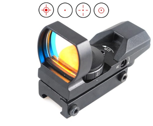 Holographic Hd101 1x22 Four Change Points Telescopic Sight High Definition High Seismic Laser Aiming Instrument Bird Mirror