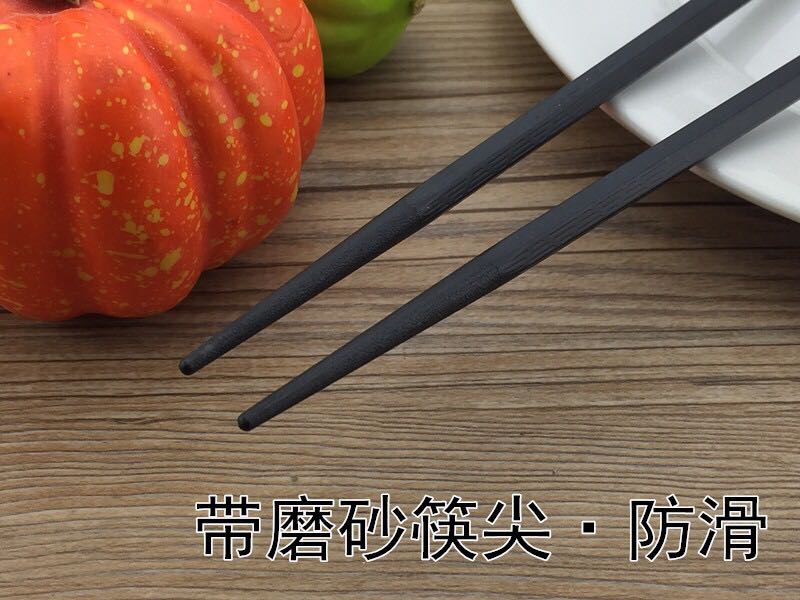 合金筷子 料理寿司六角 尖头筷子 六角筷 筷 酒店家用 日式详情4