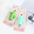 Cute cactus nail clippers with silicone sleeve and portable curved stainless steel nail clippers