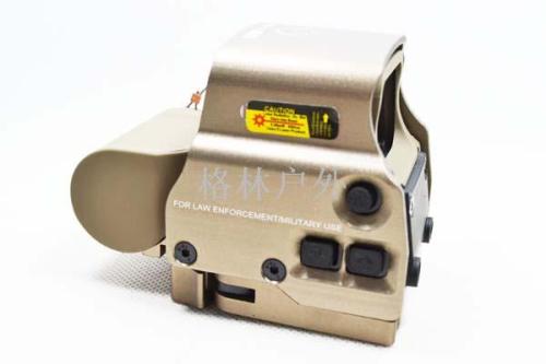 eaby aliexpress hot selling 558 gold sand color holographic sight full optical inner red dot quick release bracket
