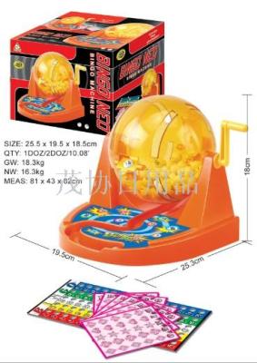 Factory Direct Sales Lucky Bingo Machine Game Mini Winning Fun Parent-Child Interactive Desktop Toy