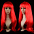 Manufacturer direct selling long hair wig, men and women wear wigs for wigs.