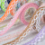 Two-color lace cloth tape DIY album manual ornament decoration and other 12 colors are optional