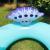 Peacock swimming ring inflatable peacock life buoy 120cm 90cm.