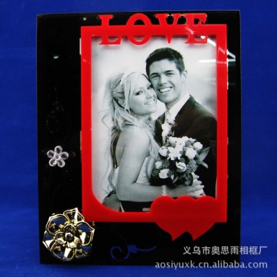 Yiwu wash mirror monochrome: 9/ screen printing/glass plate/creative/foreign trade export/frame 7 inches.