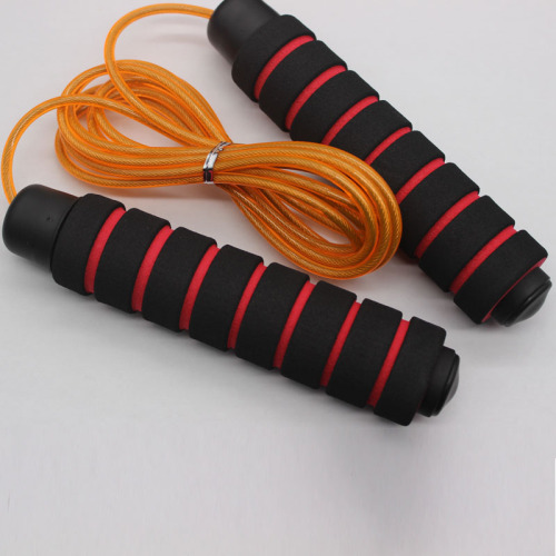 Sponge Steel Wire Jump Rope， steel Wire Jump Rope， Adjustable Skipping Rope， bearing Steel Wire Jump Rope 