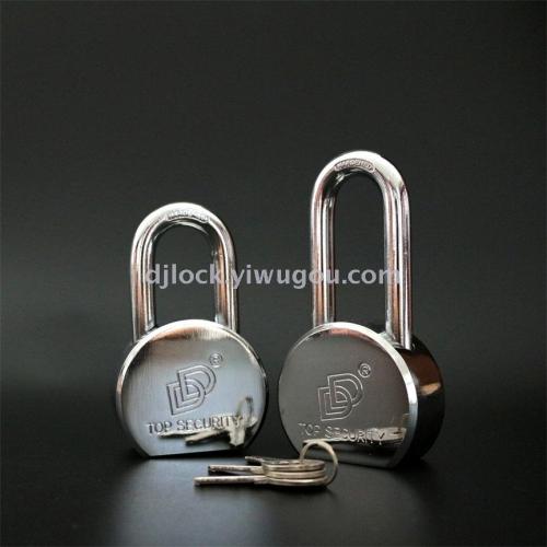 padlock round steel lock iron padlock anti-shear anti-theft factory direct sales