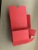 Manufacturer direct selling cosmetics lining inner lining of 120g red corrugated paper.