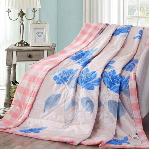 2021 new pure cotton summer quilt pure cotton summer cool quilt blooming poetic pure cotton quilt