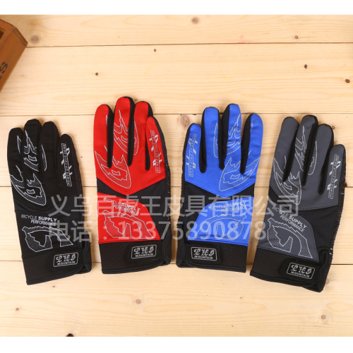 Car Knight Spring/Summer Sport Climbing Touch Screen Gloves Outdoor Sun Protection Cold Non-Slip Breathable Shockproof Riding Gloves