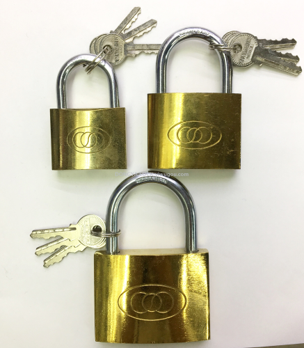 padlock titanium lock titanium plated padlock factory direct sales