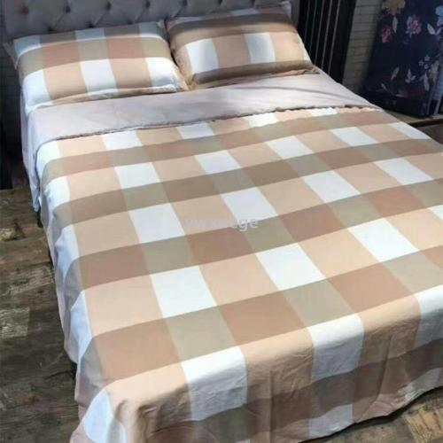 ywxuege solid color plaid quilt core summer breathable plaid washed cotton air-conditioning summer cooling duvet new product