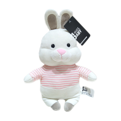 Custom Company Mascot Souvenir  Plush Personalized Funny Stuffed Rabbit Toys