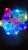 [LED Light Luminous Balloon] Flash Transparent Mop with Rod Scan Code Gift Square Night Market Hot Selling Toys