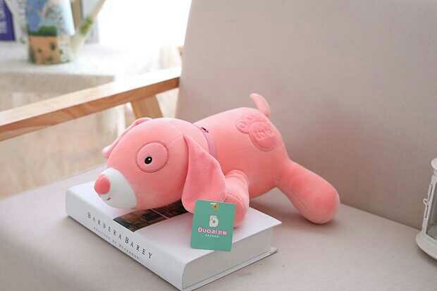 多爱正版羽绒棉软体腊肠狗公仔趴趴狗毛绒玩具布娃娃圣诞儿童礼