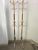 Stainless steel hat stand, vertical coat stand, floor clothes rack.