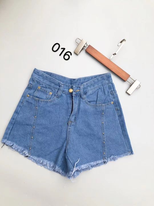 夏季新品韩版修身显瘦女牛仔短裤薄款大码四分裤