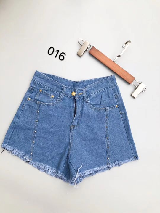 夏季新品韩版修身显瘦女牛仔短裤薄款大码四分裤