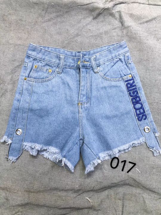 夏季新品韩版修身显瘦女牛仔短裤薄款大码四分裤