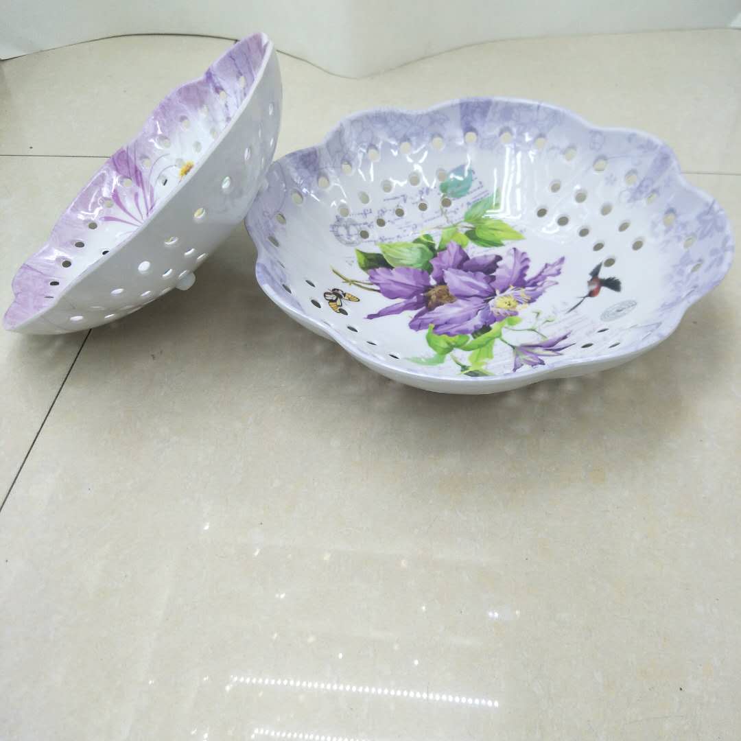 花边果盘镂空果篮水果盘果盒婚庆果盘系列