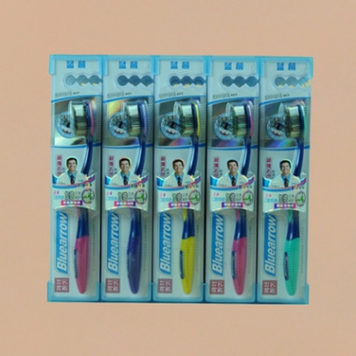 Toothbrush Wholesale Blue Arrow 903（30 PCs/Box） Removing Smoke Spot Medium Hair Toothbrush