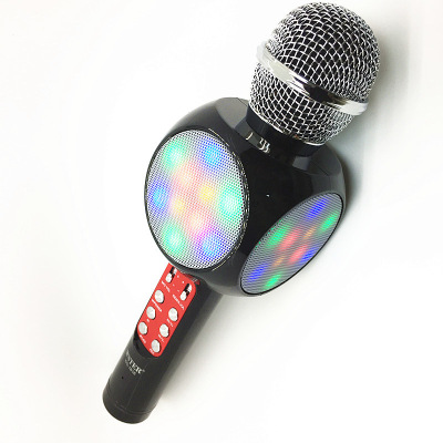 Ws1816 mobile phone microphone national K singing bar KTV bluetooth wireless microphone.