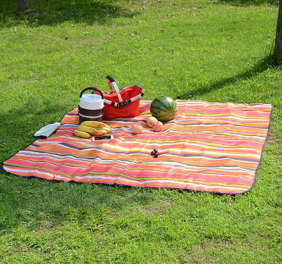 Camping cloth floor mat Oxford cloth with mat coating for picnic mat wholesale.