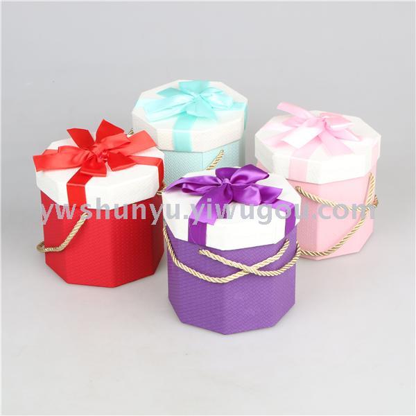 wholesale octagonal gift box polygonal gift box gift box.