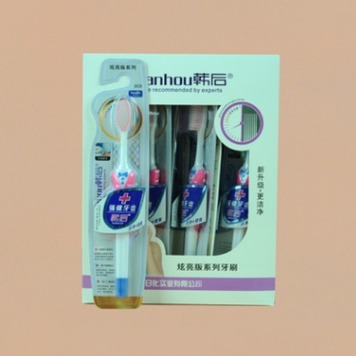 Toothbrush Wholesale Hanhoo 909（30 PCs/Box） Adult Soft-Bristle Toothbrush