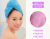 Hair-Drying Cap Super Absorbent Korean Adult Long Hair Cute Thickening Wipe Head Quick-Drying Towels Shower Cap