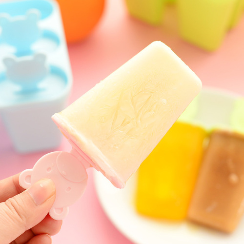 Ice Tray Popsicle Mold Frozen Popsicle Mold Ice Cream Ice-Cream Mould Non-Toxic Ice Cube DIY Ice Cream Ice Cube Mold