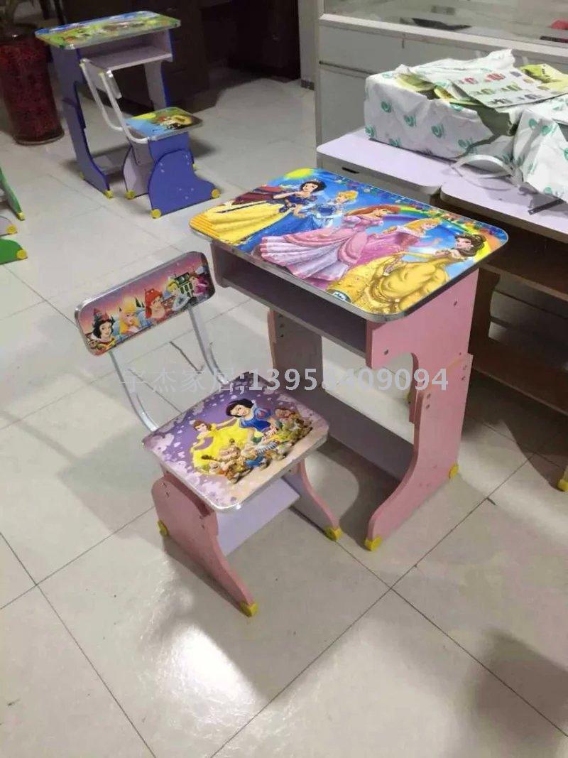 Supply Student Desk And Chair Children Study Desk And Cartoon