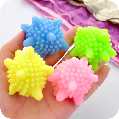 Decontamination cleaning ball washing ball plastic solid laundry ball anti-winding cleaning ball