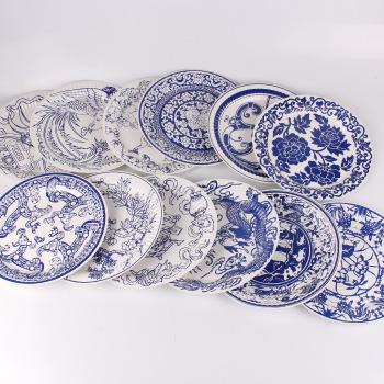 儿园教室走廊环境布置手工DIY装饰品 中国风青